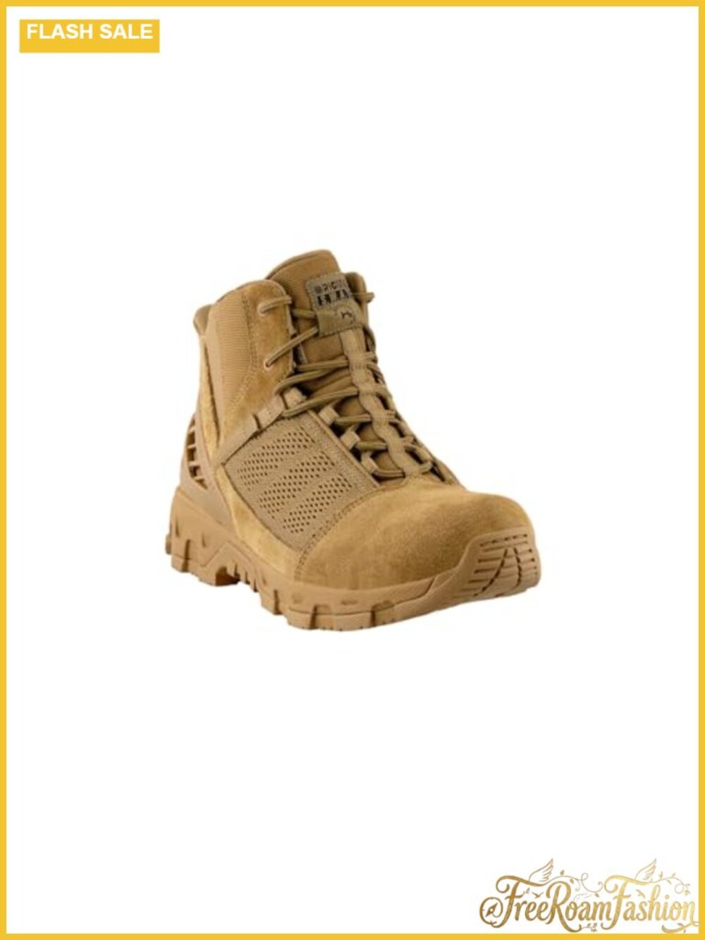 Hands Free Tactical Work Boots Recycled Jacquard Knit Slip On